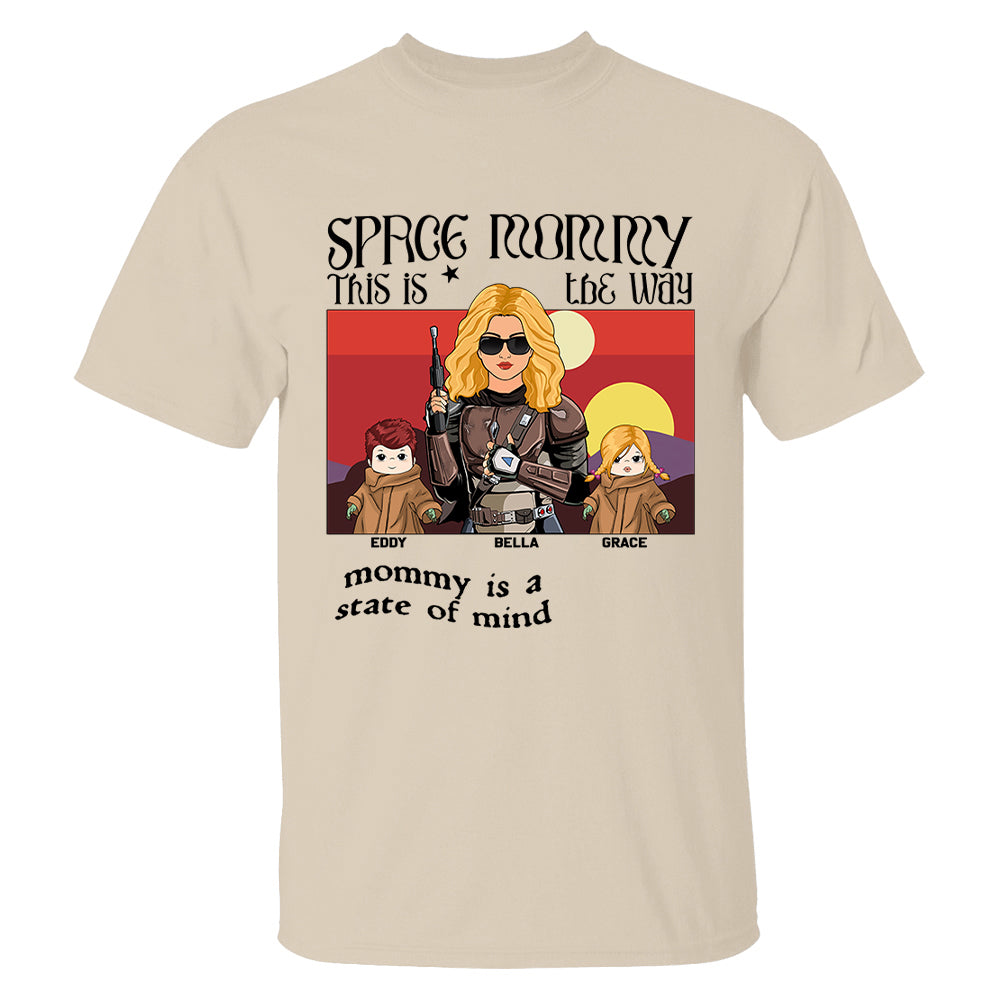 Space Mommy This Is The Way Personalized Shirt Gift For Dad
