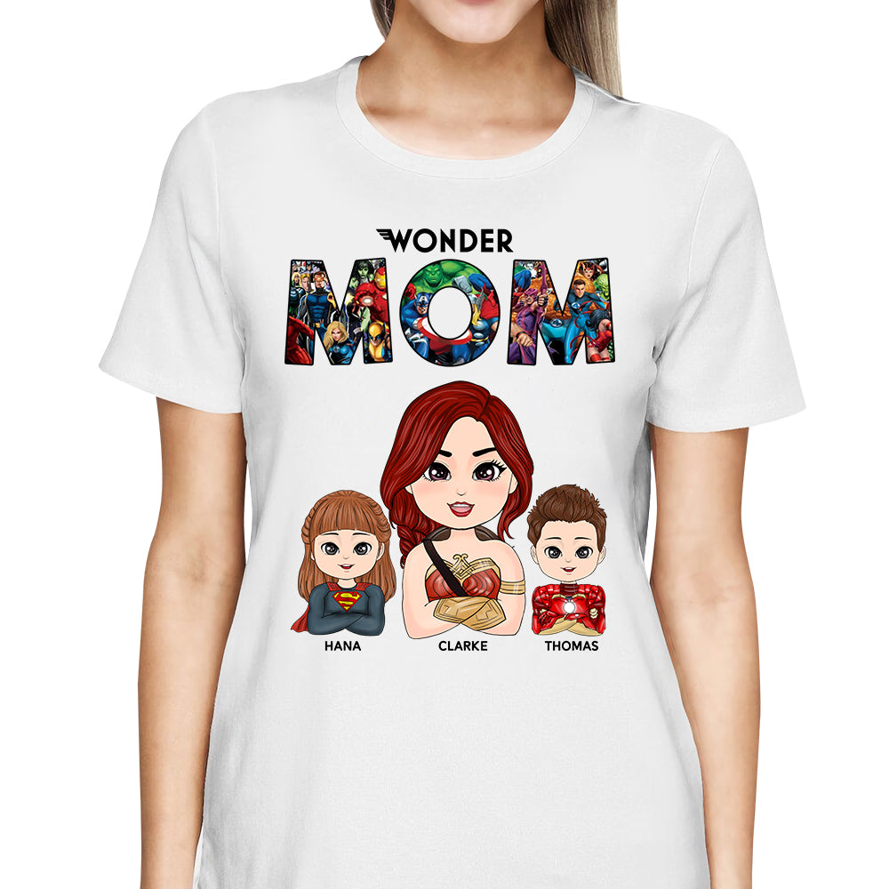 Wonder Mom Personalized Shirt