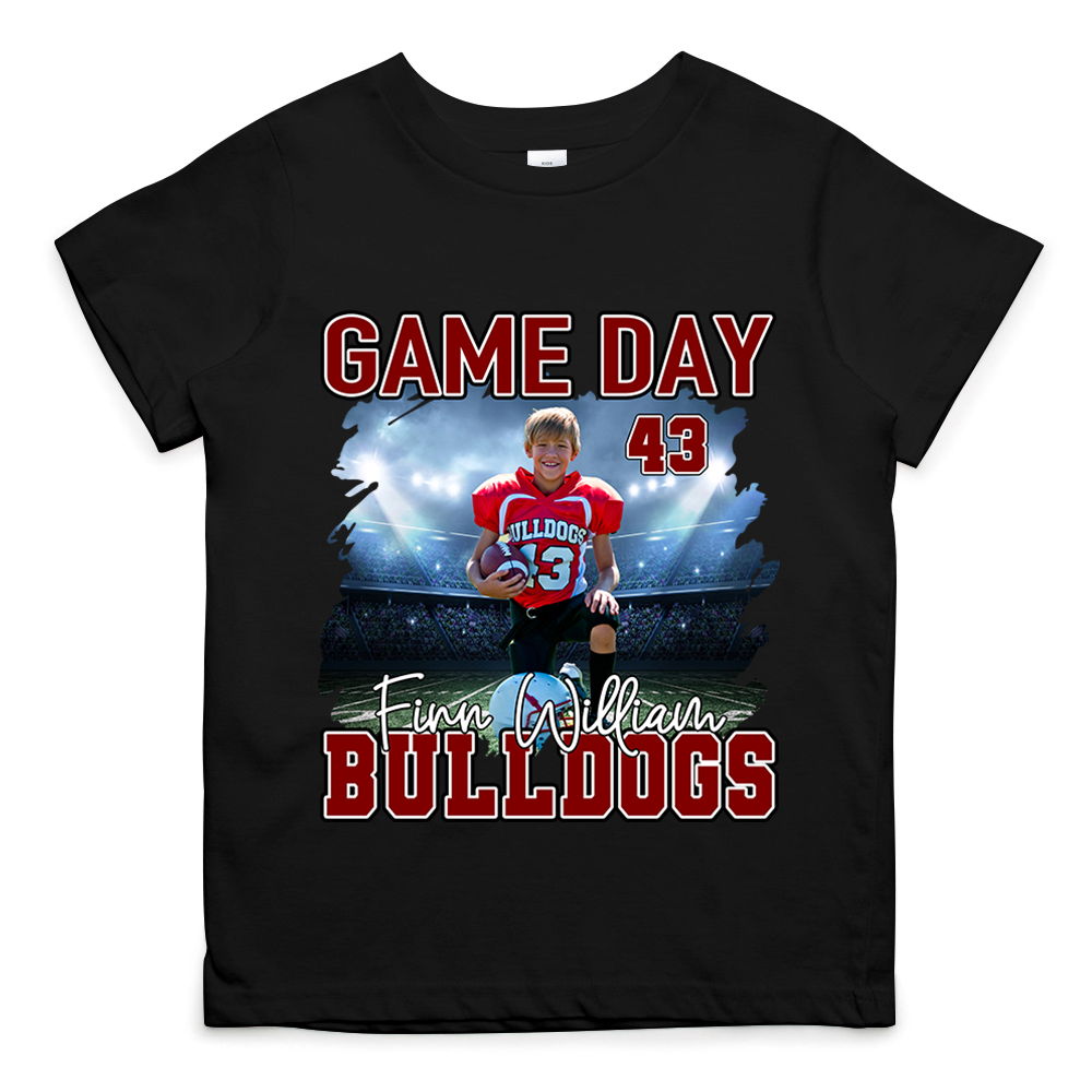 Game Day Football Personalized Shirt Custom Team Name