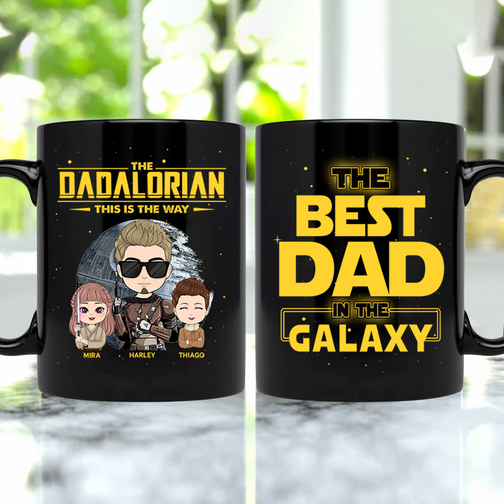 The Dadalorian - Personalized Mug Gift For Dad Mom