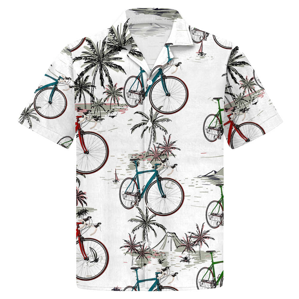 Cycling Ocean Hawaiian Shirt For Cycler Lovers