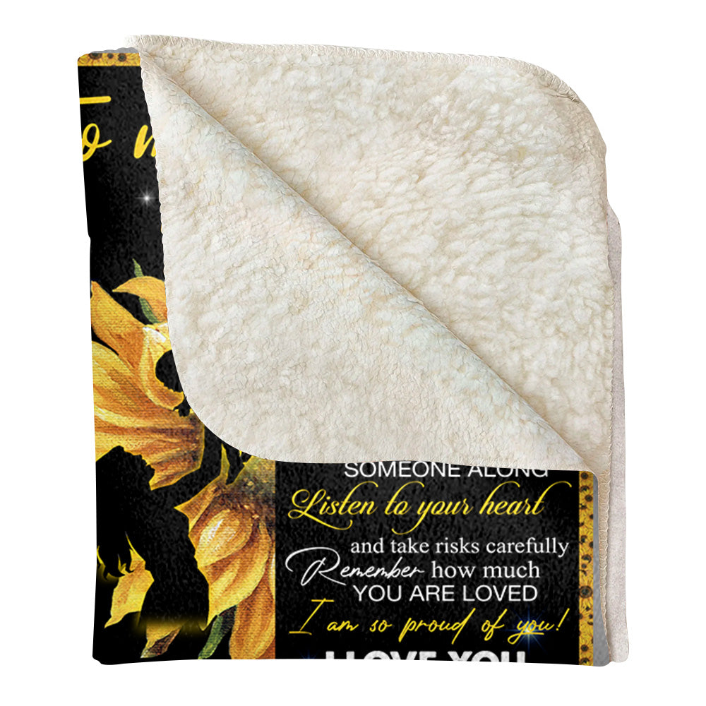 To My Daughter I Wish You The Strength Blanket Gift For Daughter - Blanket Gifts For Daughter From Mom