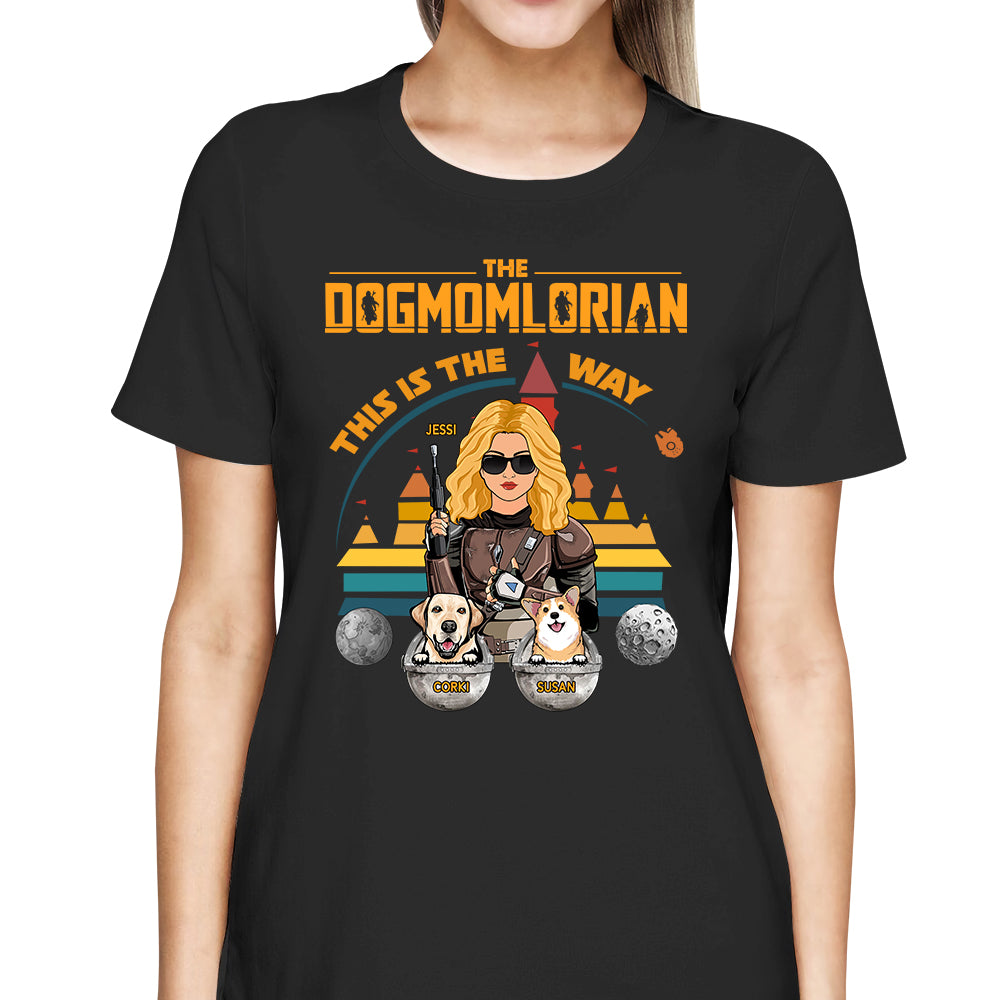 The Dogmomlorian - Personalized Shirt Gift For Dog Mom Dog Dad