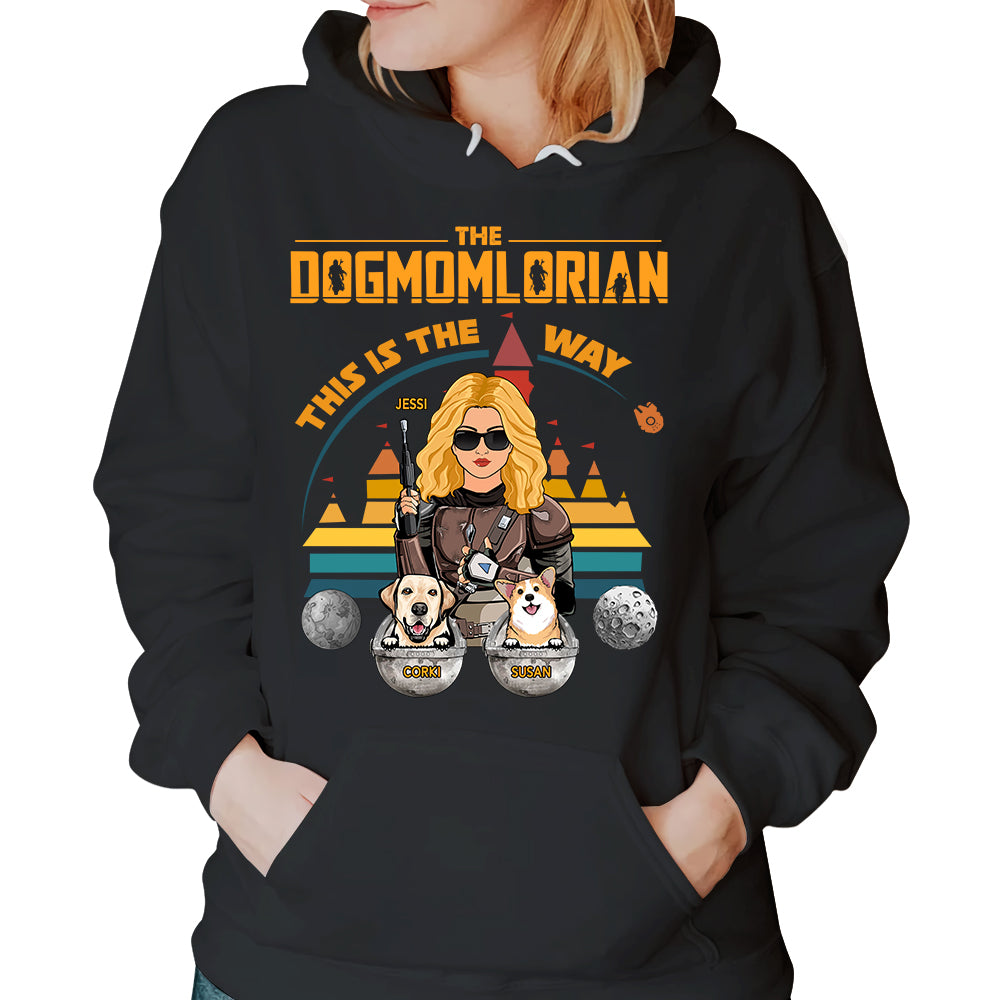 The Dogmomlorian - Personalized Shirt Gift For Dog Mom Dog Dad