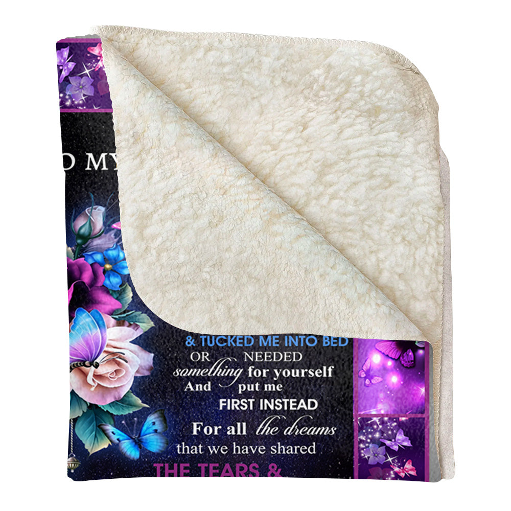 To My Mom I Love You For All The Times For Mom From Daughter - Blanket Gifts For Mom