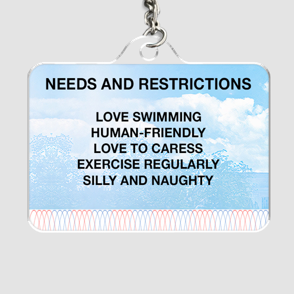 Custom Photo Pet ID Tags - Drivers License - Alabama