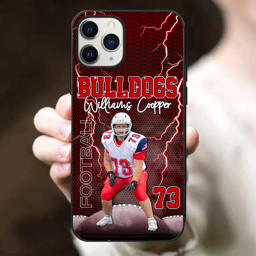Custom Photo Name Number Player Phone Case Gift For Football Football  Lovers K1702 Samsung SAMSUNG S7