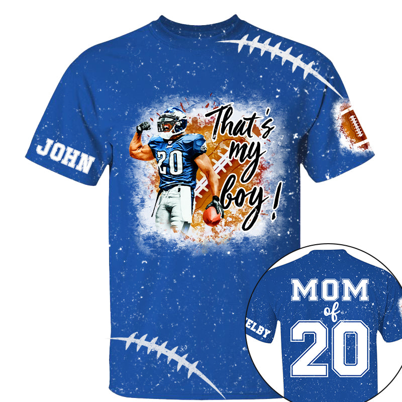 That's My Boy Personalized All Over Print Shirt Custom Nickname