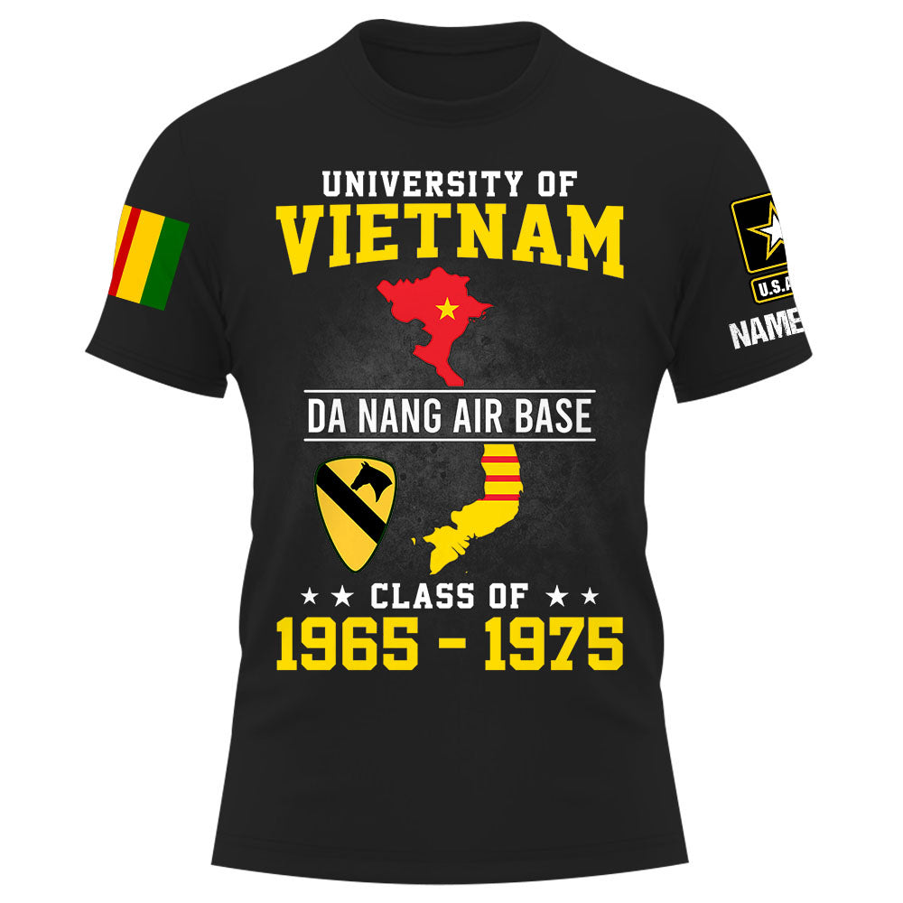 Vietnam Veteran Custom Shirt University Of Vietnam Shirt Personalized Gift K1702