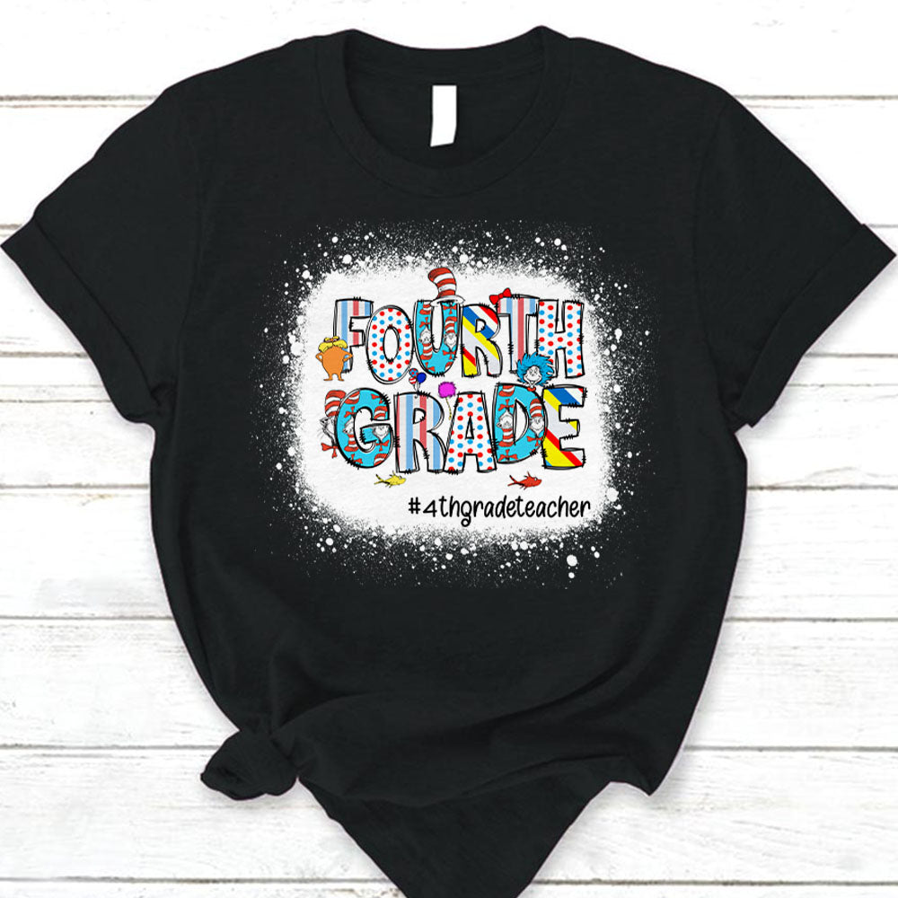 Personalized Teacher Shirt Read Across America Custom Teacher's Level