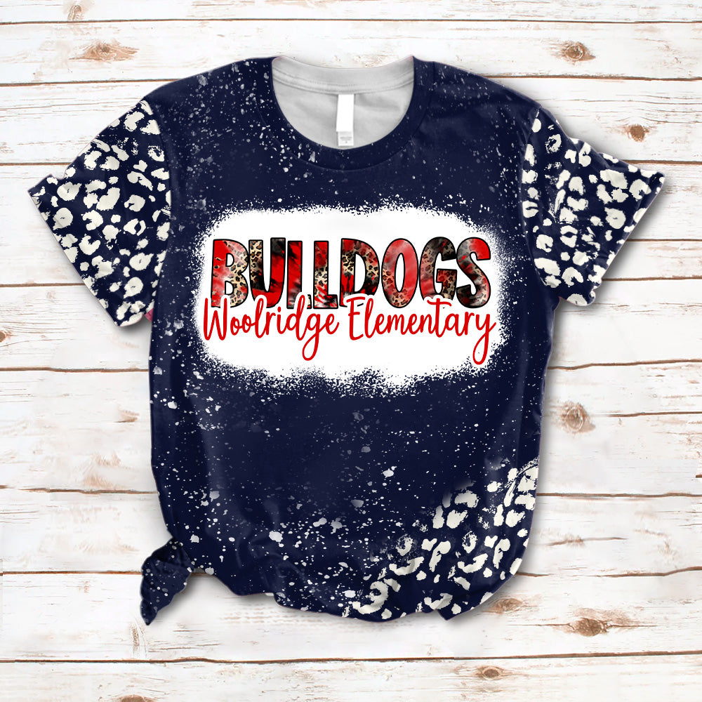Custom School's Name Teacher All Over Print Shirt