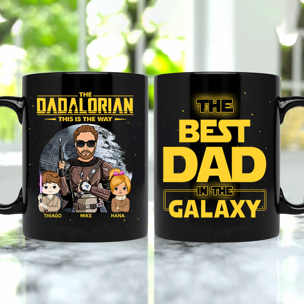 The Dadalorian - Custom Mug Gift For Dad Mom