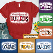 Personalized Shirt Mascot School, Custom School's Name Teacher Life Hk10 Trhn Vr2