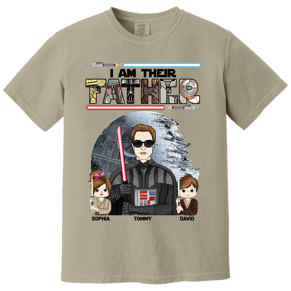 Best Dad Ever - The Dadalorian Personalized Shirt Gift For Dad - Custom Father's Day Gift Pt99