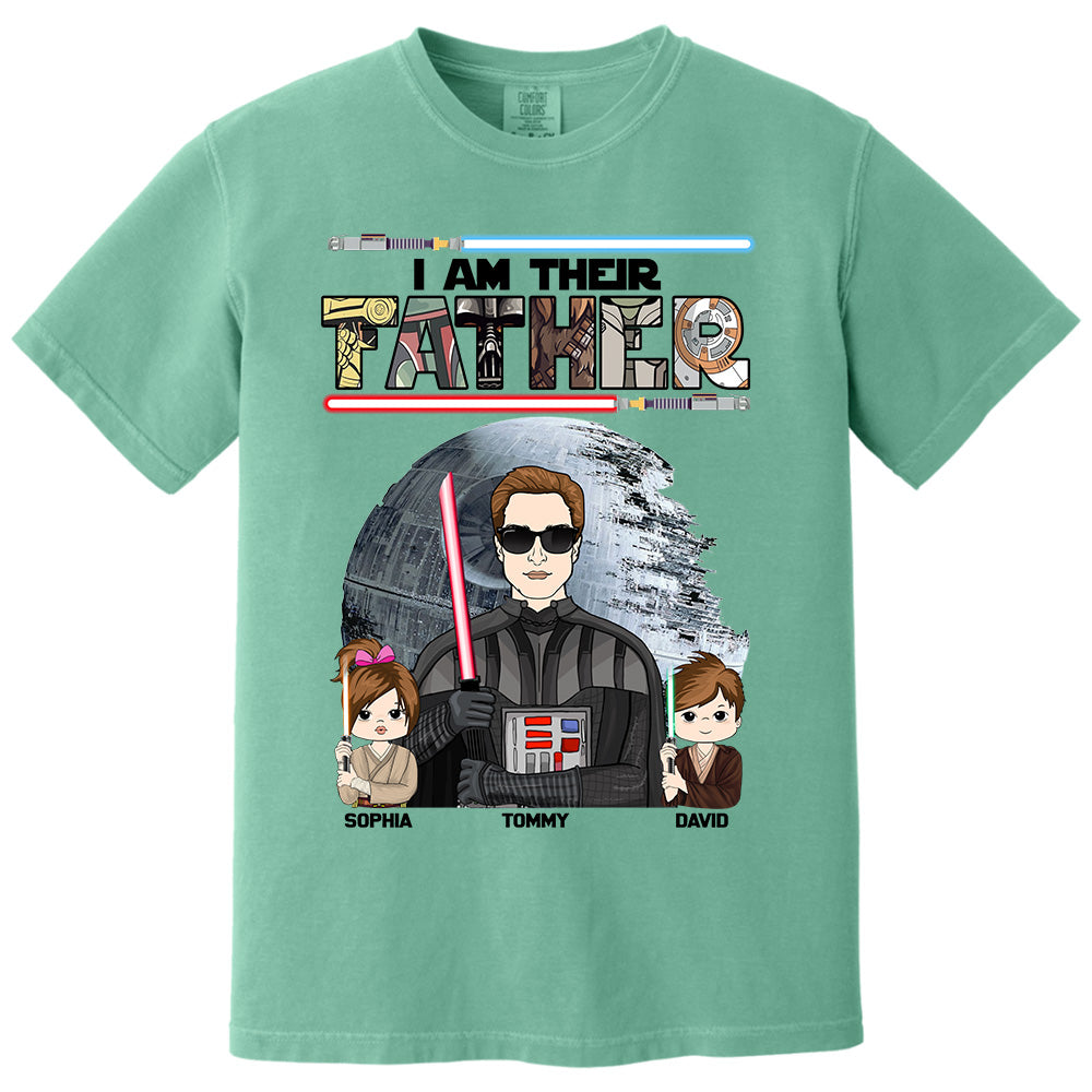 Best Dad Ever - The Dadalorian Personalized Shirt Gift For Dad - Custom Father's Day Gift Pt99