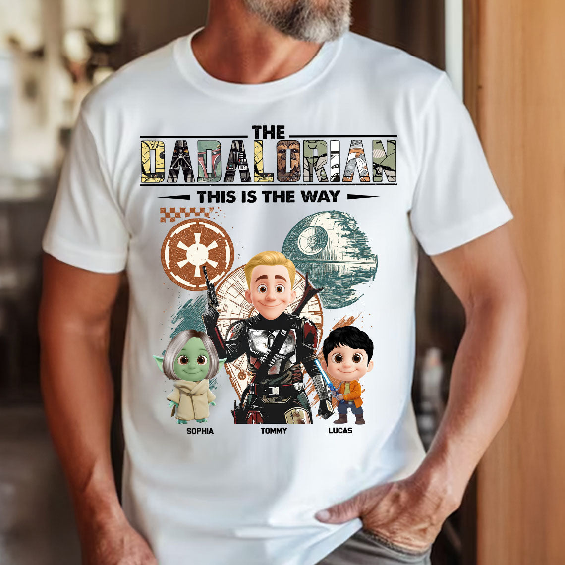 The Dadalorian This Is The Way - Father's Day Gift Pt99
