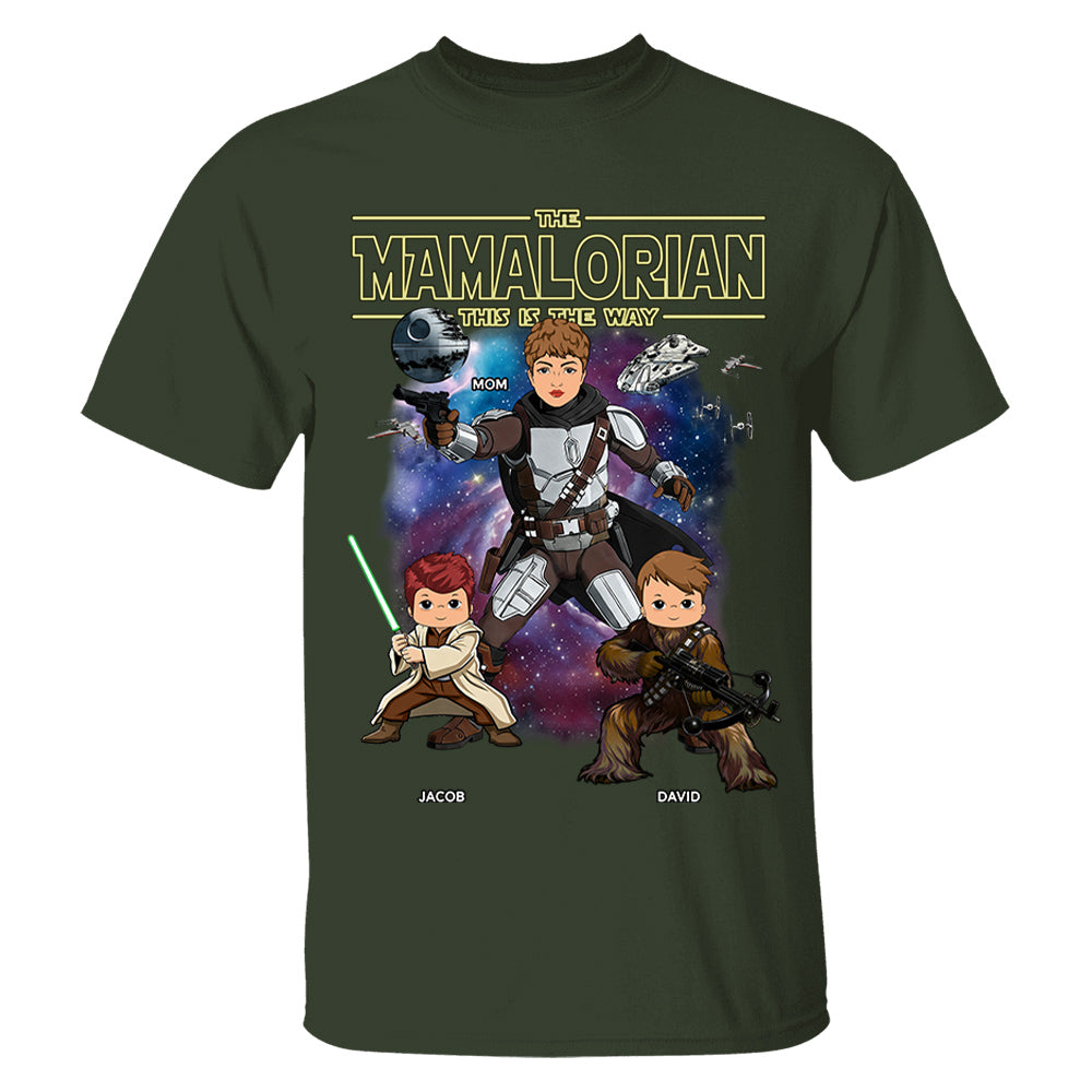 Custom The Mamalorian This Is The Way Vintage Style Shirt For Mom - Mother’s Day Gift Idea 2026 Vh01