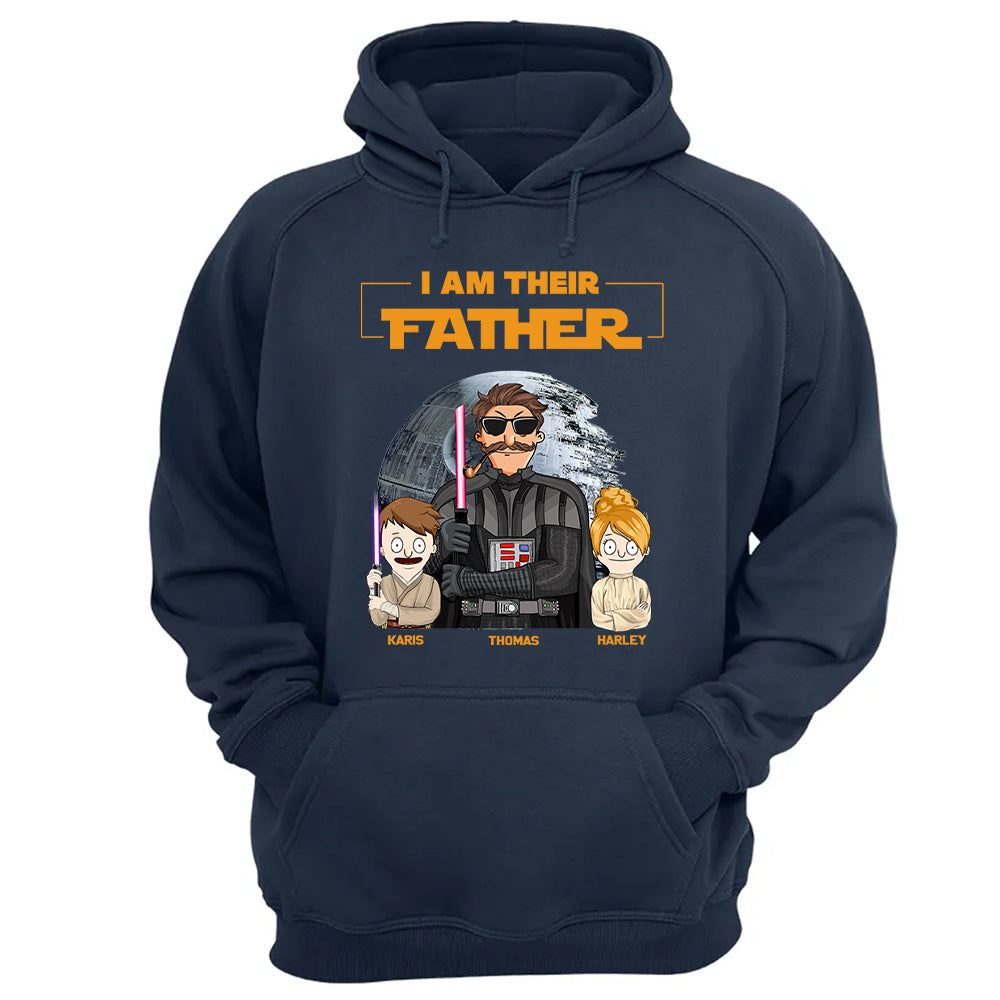 I Am Their Father Custom Shirt For Dad - Father's Day Gift 2025 Nh00