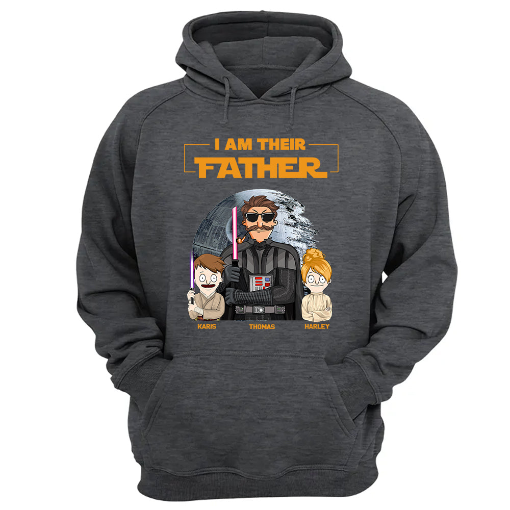 I Am Their Father Custom Shirt For Dad - Father's Day Gift 2025 Nh00