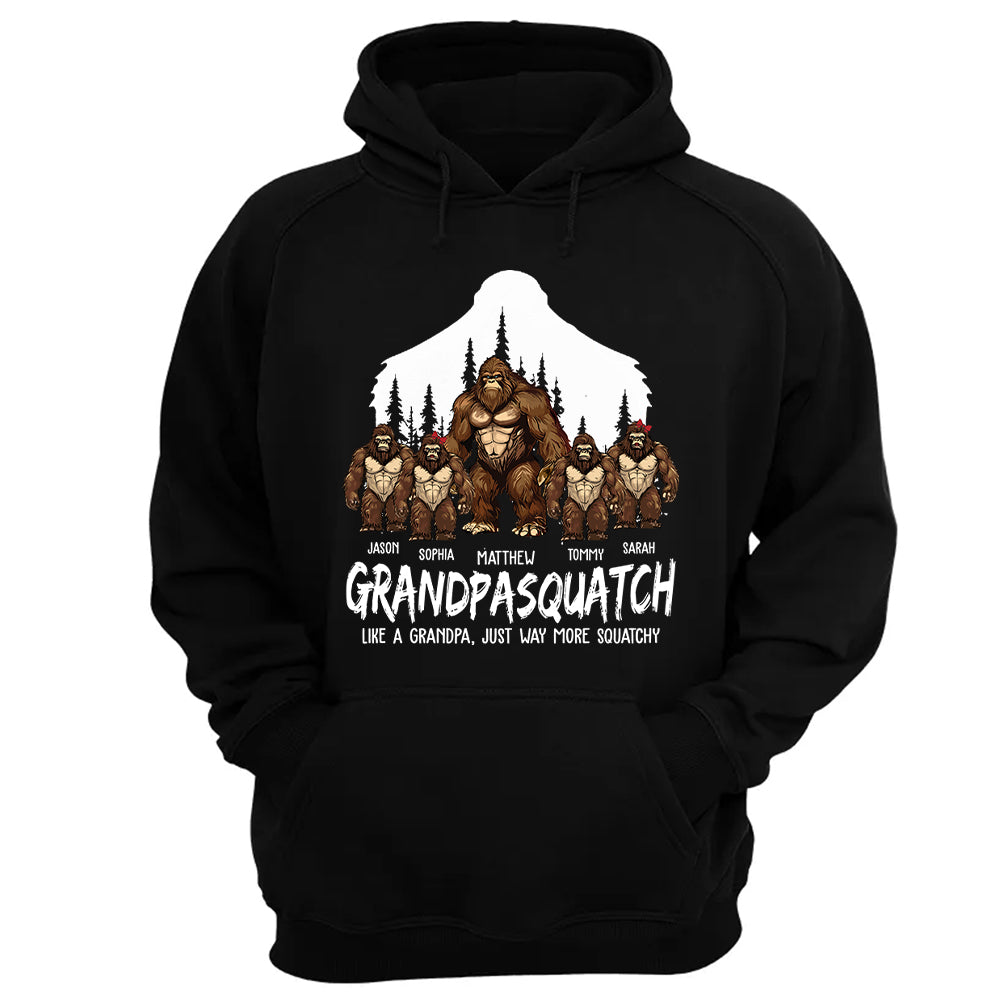 Papasquatch, Like A Grandpa, Just Way More Squatchy - Personalized Shirt
