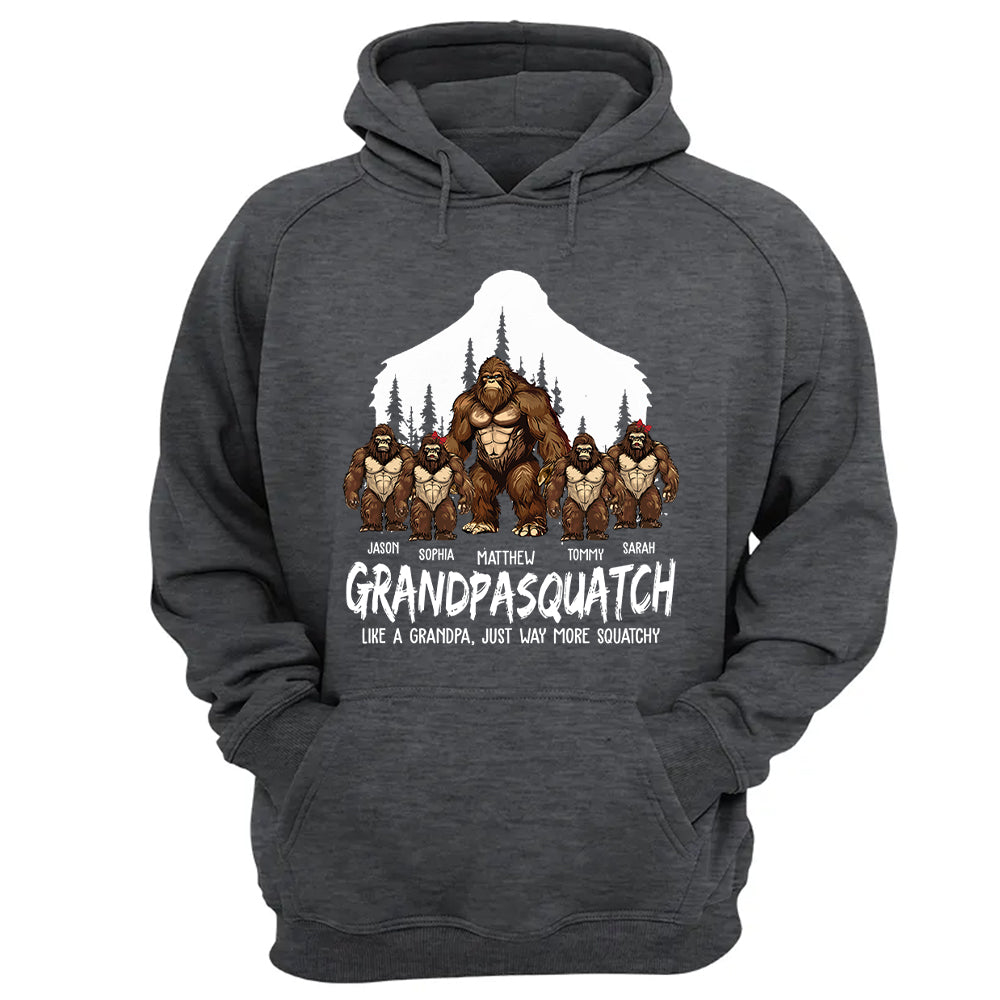 Papasquatch, Like A Grandpa, Just Way More Squatchy - Personalized Shirt