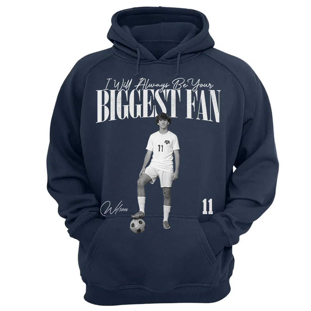 I'll Always Be Your Biggest Fan - Washed Tee Retro Bootleg Shirt For Soccer Players NA02