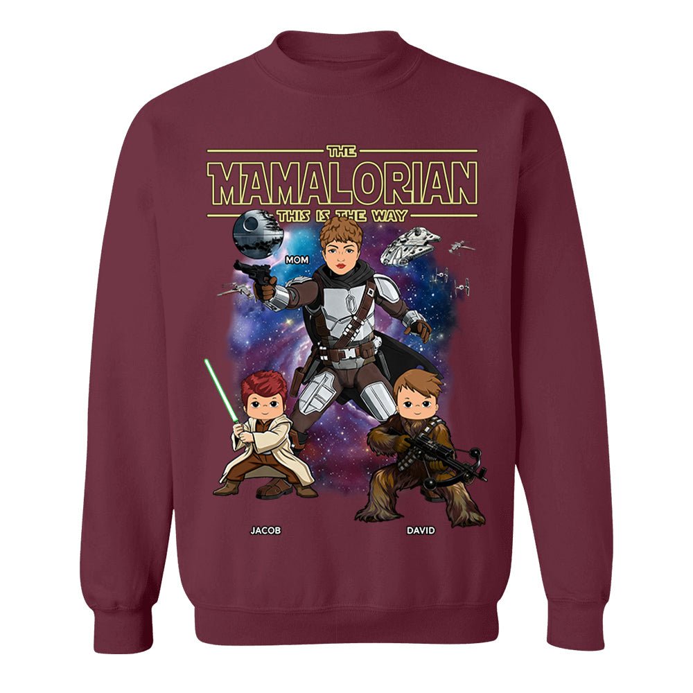 Custom The Mamalorian This Is The Way Vintage Style Shirt For Mom - Mother’s Day Gift Idea 2026 Vh01