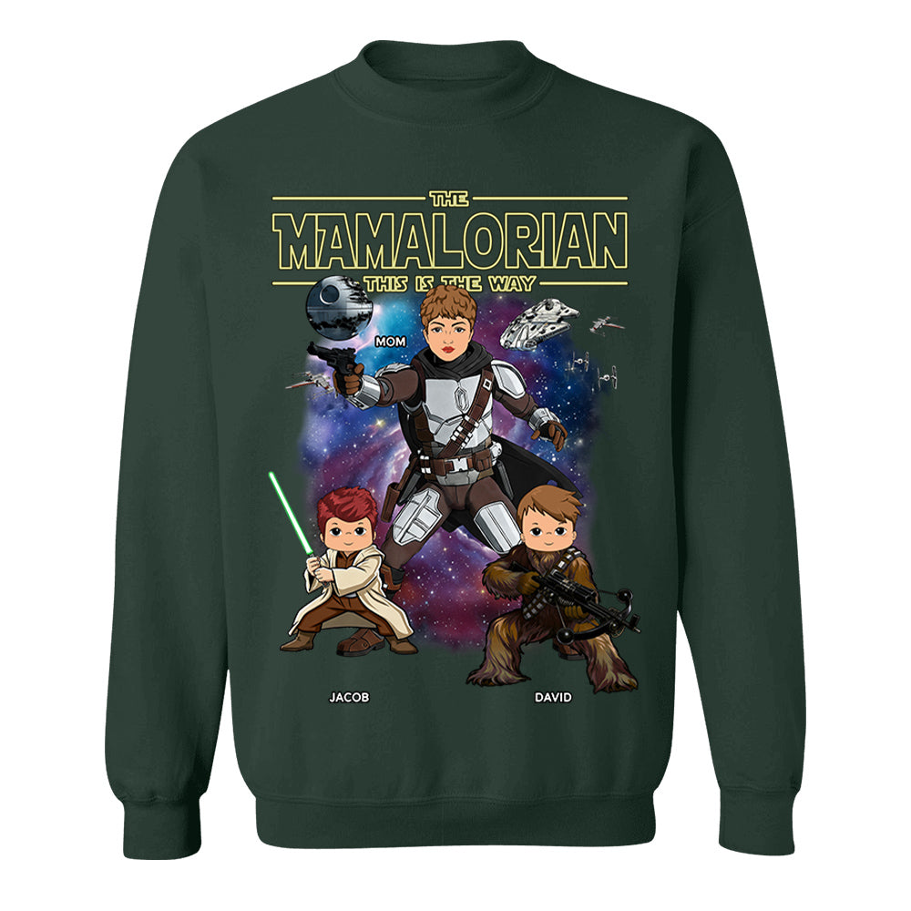 Custom The Mamalorian This Is The Way Vintage Style Shirt For Mom - Mother’s Day Gift Idea 2026 Vh01
