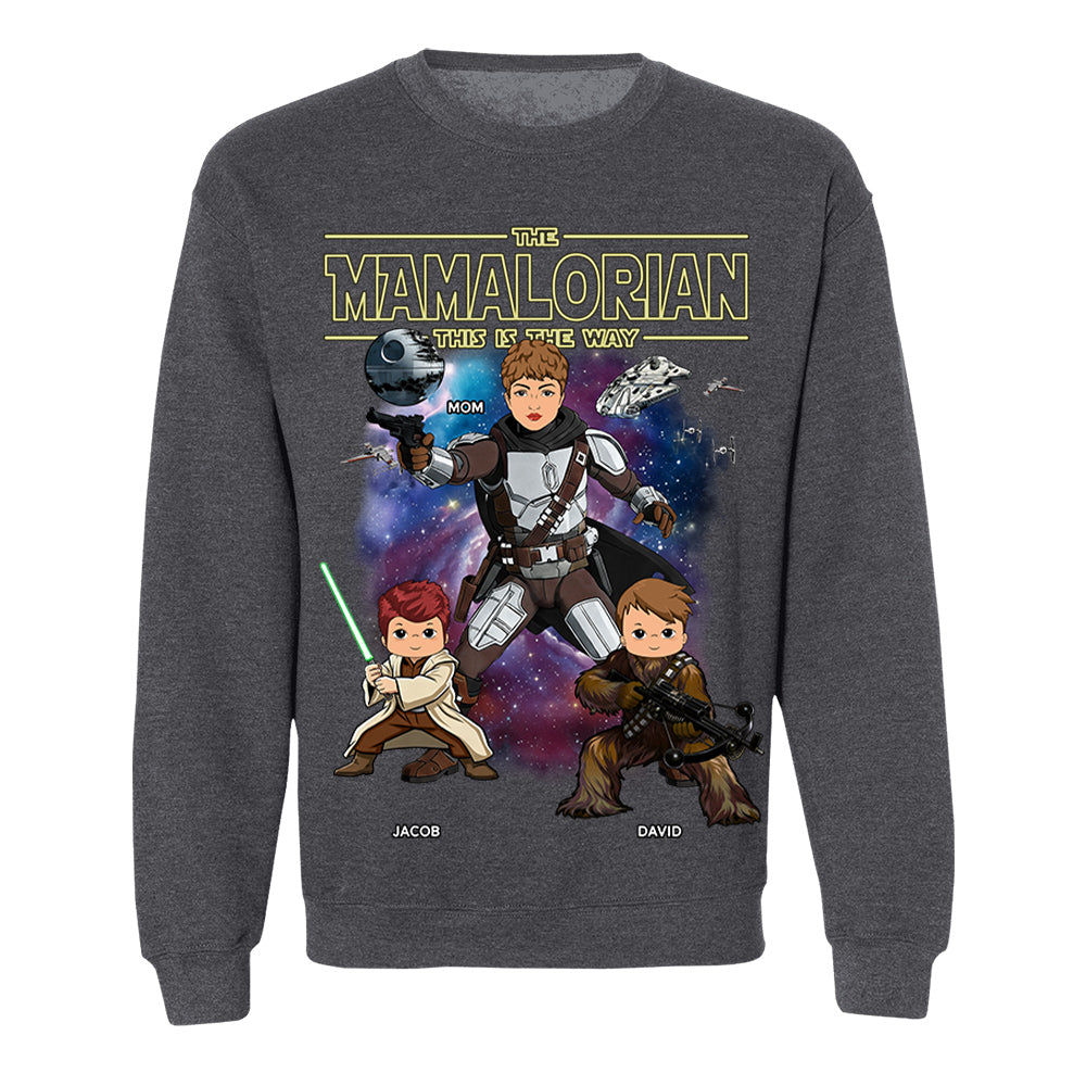 Custom The Mamalorian This Is The Way Vintage Style Shirt For Mom - Mother’s Day Gift Idea 2026 Vh01