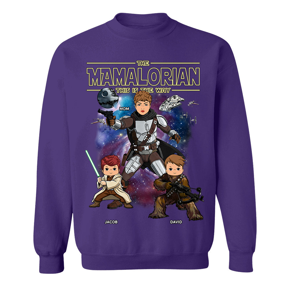 Custom The Mamalorian This Is The Way Vintage Style Shirt For Mom - Mother’s Day Gift Idea 2026 Vh01