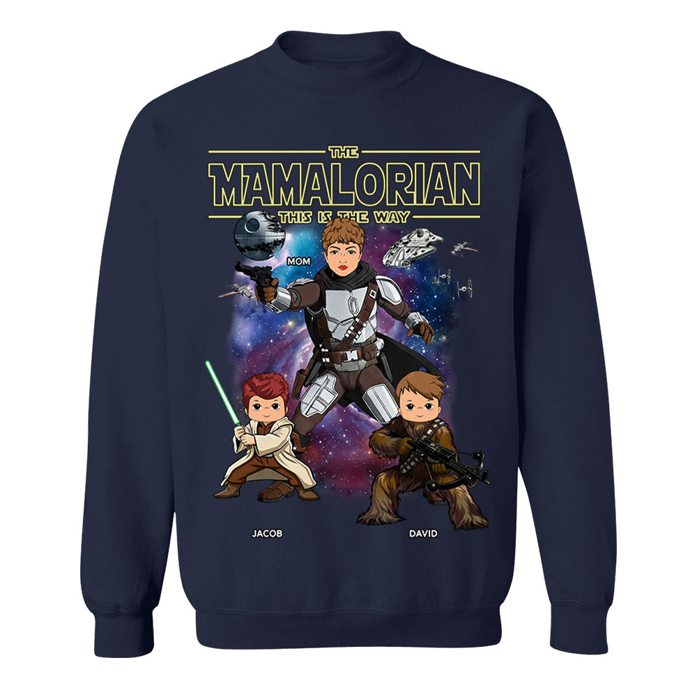 Custom The Mamalorian This Is The Way Vintage Style Shirt For Mom - Mother’s Day Gift Idea 2026 Vh01