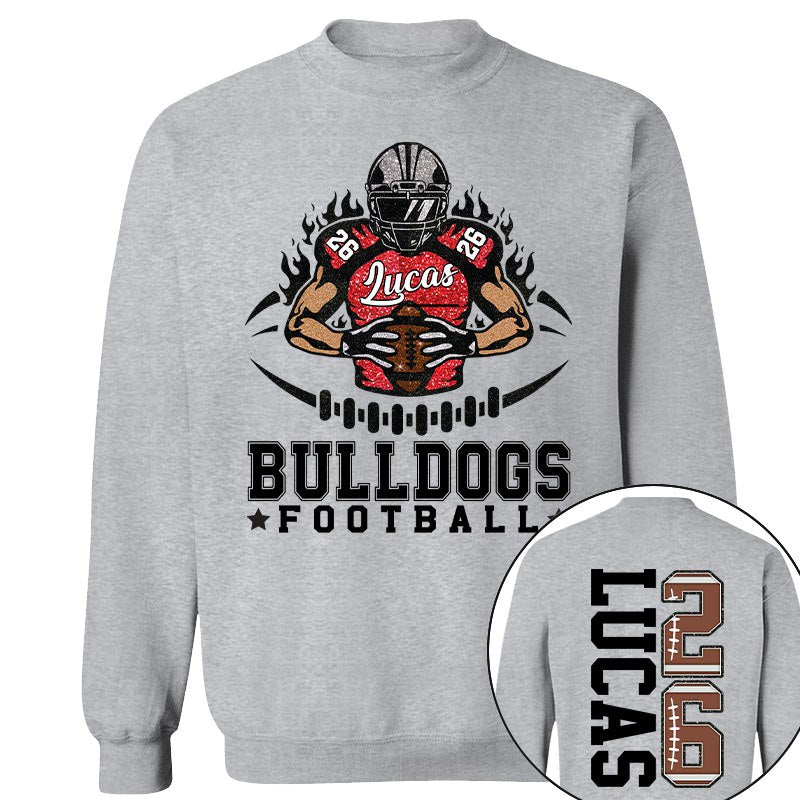 Personalized American Football Team Shirt - Football GameDay Custom Shirt Nh00