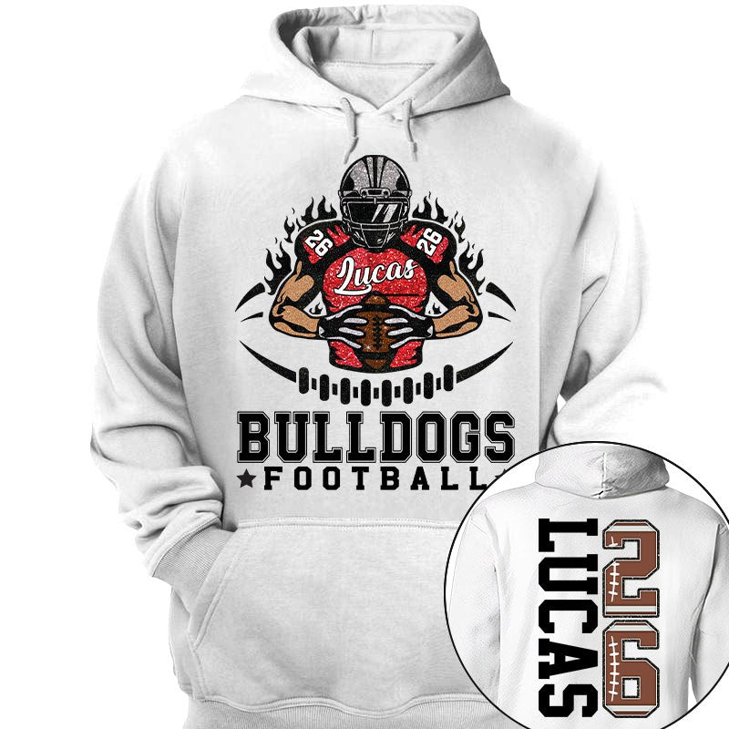 Personalized American Football Team Shirt - Football GameDay Custom Shirt Nh00