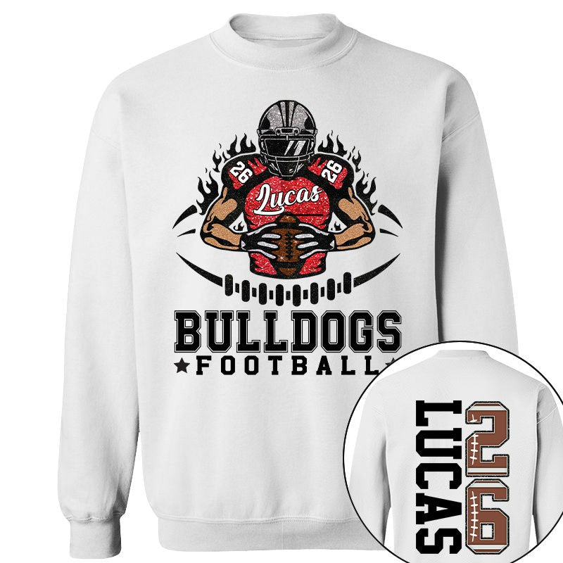 Personalized American Football Team Shirt - Football GameDay Custom Shirt Nh00
