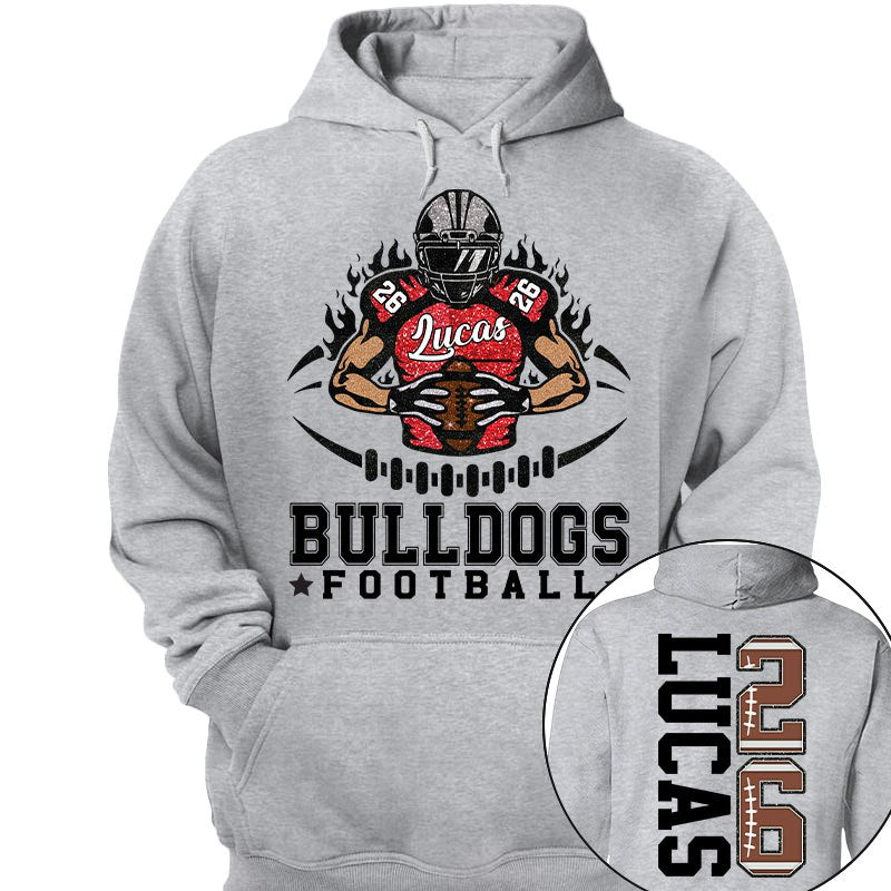 Personalized American Football Team Shirt - Football GameDay Custom Shirt Nh00