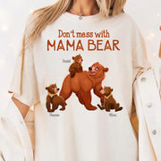 Don't Mess with Mama Bear - Personalized Shirt For Grandma Hv01