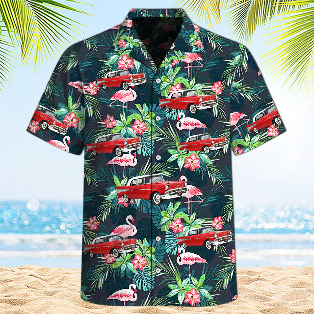 Custom Car's Photo All Over Print Hawaiian Shirt - Gift for Car Lovers A2110