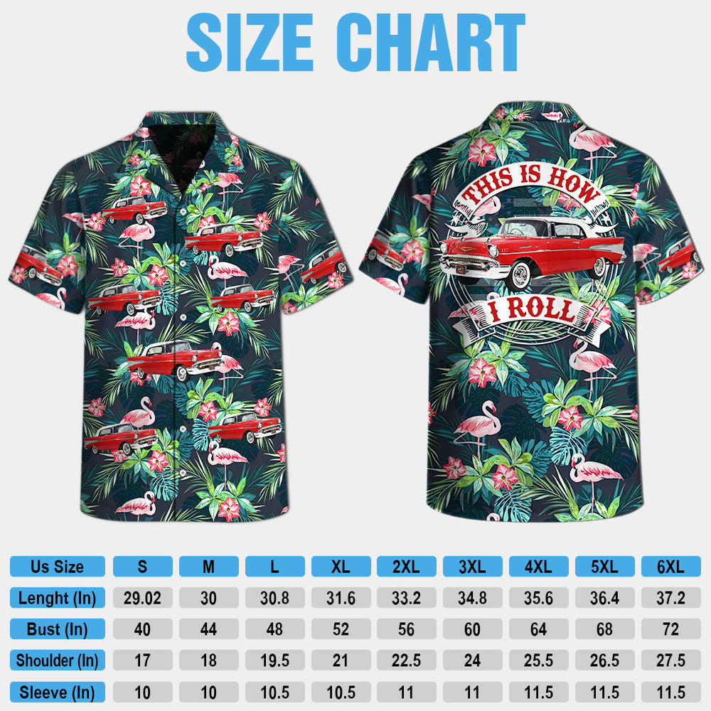 Custom Car's Photo All Over Print Hawaiian Shirt - Gift for Car Lovers A2110