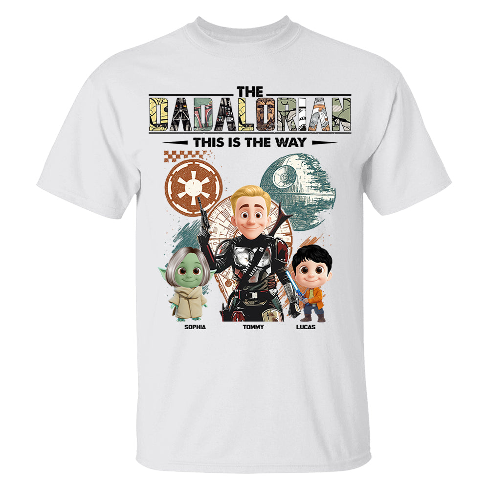 The Dadalorian This Is The Way - Father's Day Gift Pt99