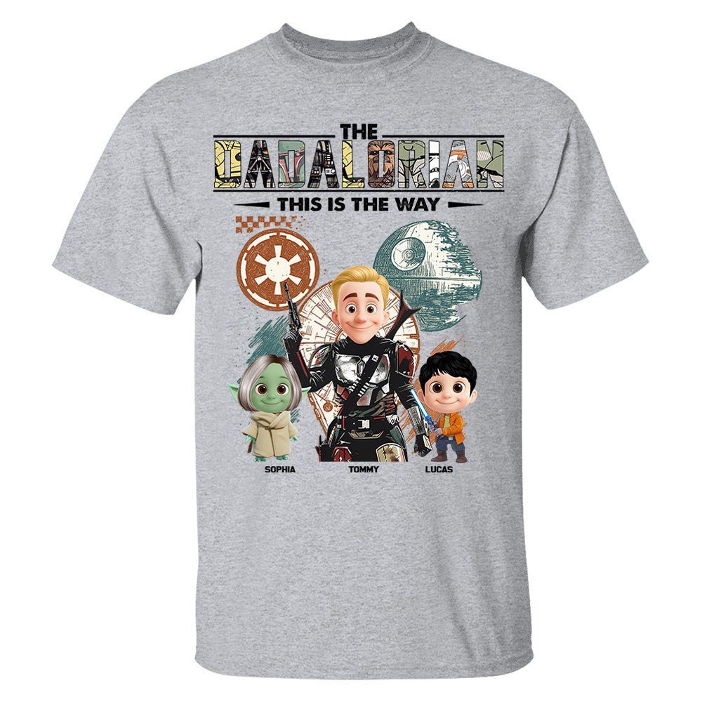 The Dadalorian This Is The Way - Father's Day Gift Pt99