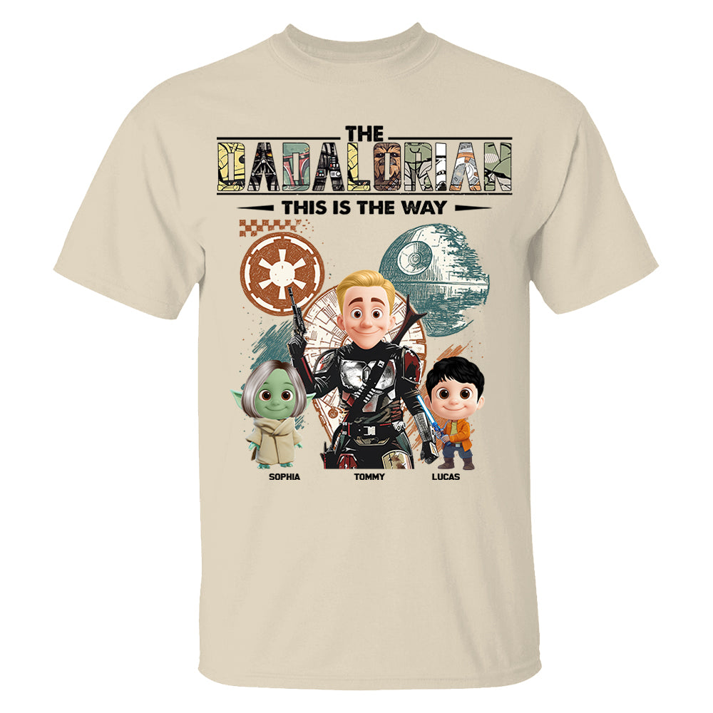 The Dadalorian This Is The Way - Father's Day Gift Pt99