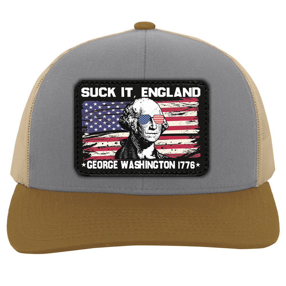 Suck It England Trucker Hat, 4th of July Gift
