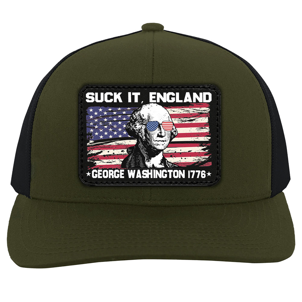 Suck It England Trucker Hat, 4th of July Gift