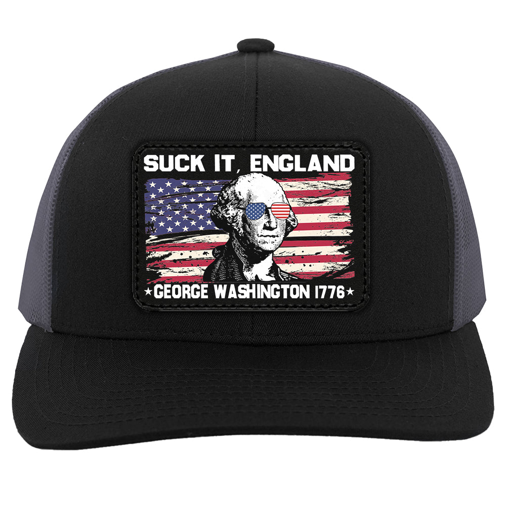 Suck It England Trucker Hat, 4th of July Gift