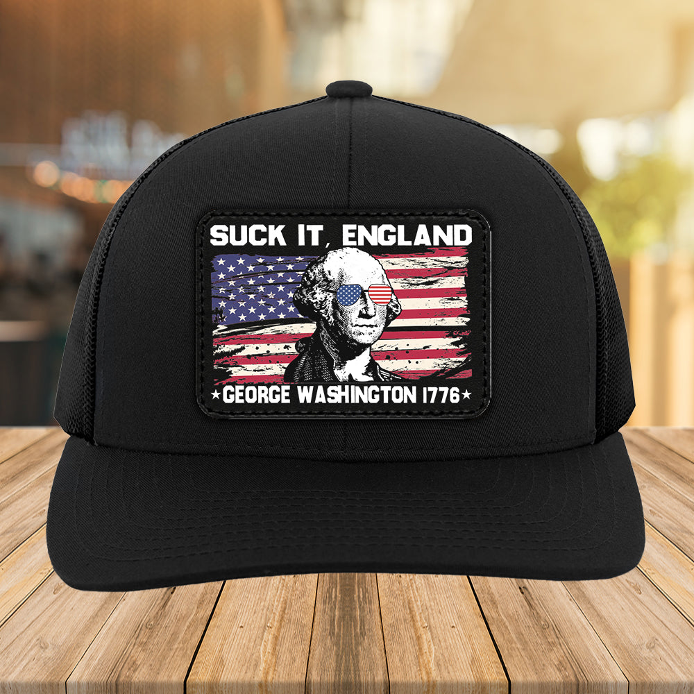 Suck It England Trucker Hat, 4th of July Gift -
