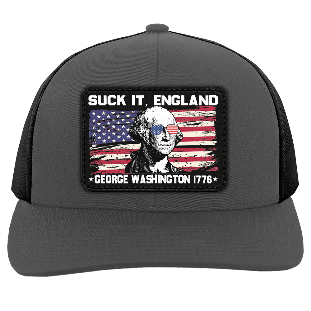 Suck It England Trucker Hat, 4th of July Gift