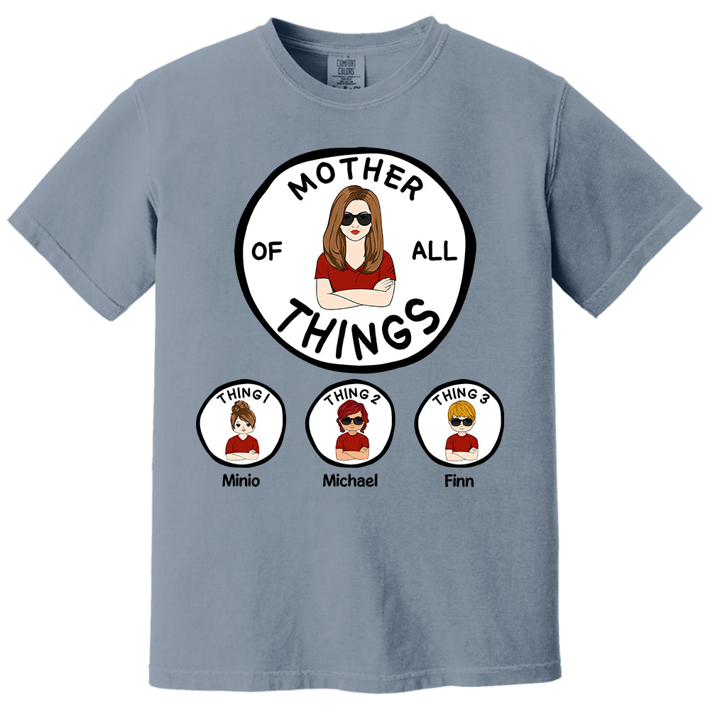 Grandma Of All Things Personalized Shirt - Mother's Day, Birthday Gift For Mom Li29