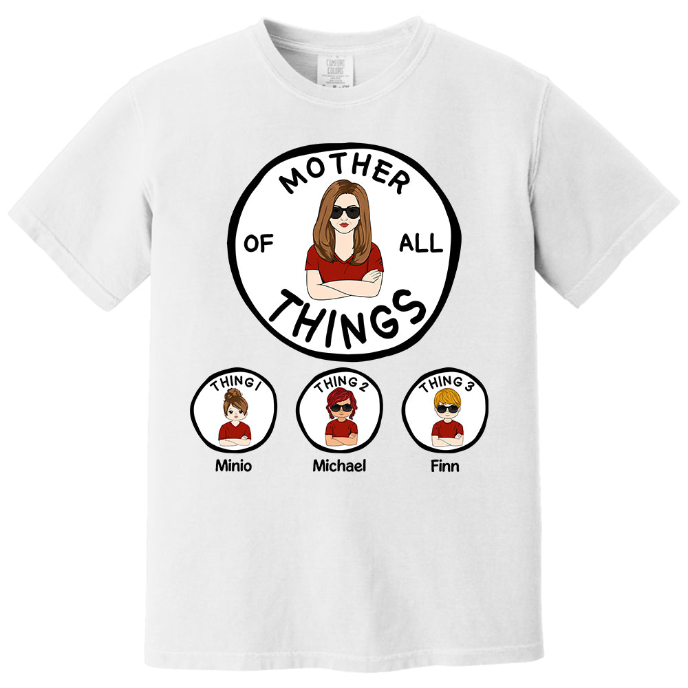 Grandma Of All Things Personalized Shirt - Mother's Day, Birthday Gift For Mom Li29