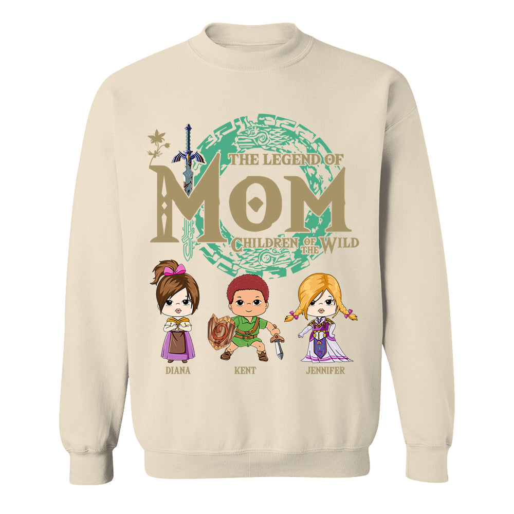 Personalized The Legend Of Mom Shirt - Children Of The Wild Shirt Gift For Mom