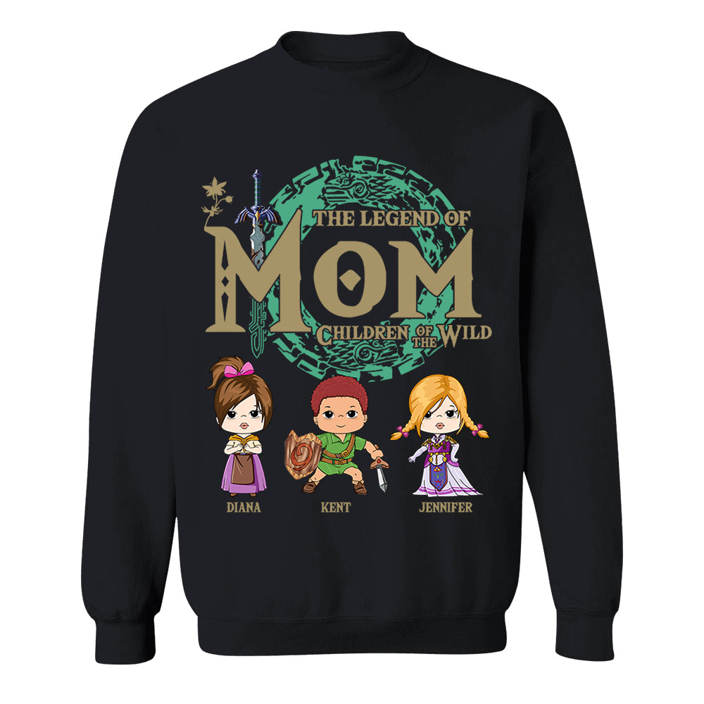 Personalized The Legend Of Mom Shirt - Children Of The Wild Shirt Gift For Mom